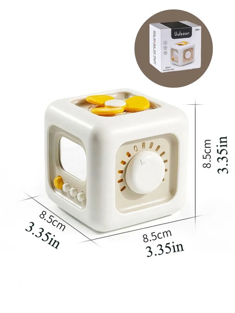 Baby Montessori Toys Fishing Owl Cube 0 6 12 Months Learning Educational Clock Kids Hammer Game Set with Music Puzzle Piano Gift ShopOnlyDeal