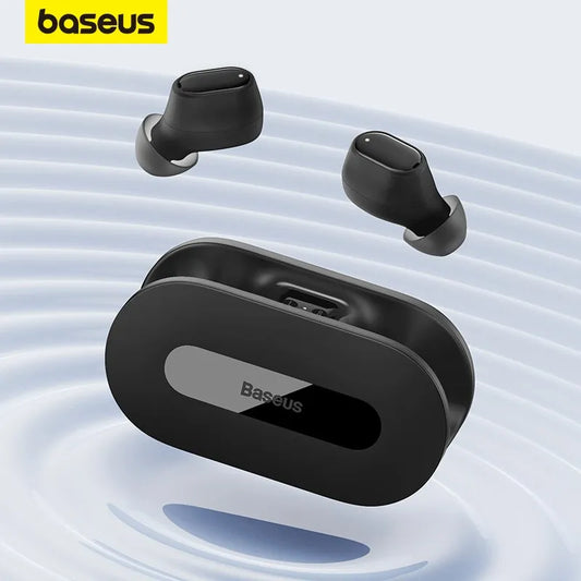 Baseus Bowie EZ10 TWS Earphone Bluetooth 5.3 Wireless Headphone Fast Charge Mini in Ear Earbuds Sports Headset 0.06s Low Latency Cutesliving Store