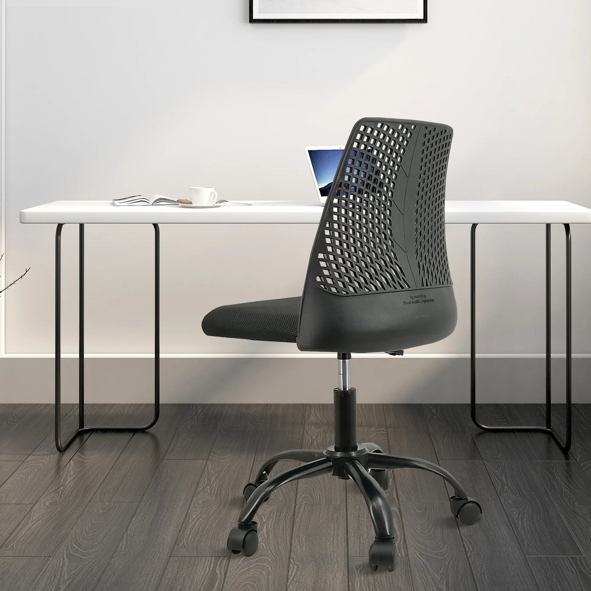 Black  Ergonomic Office and Home Chair with Supportive Cushioning, Game Chair ShopOnlyDeal