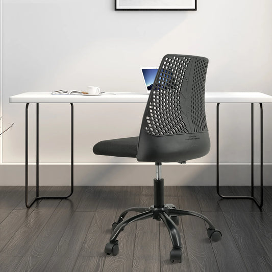 Black  Ergonomic Office and Home Chair with Supportive Cushioning, Game Chair ShopOnlyDeal