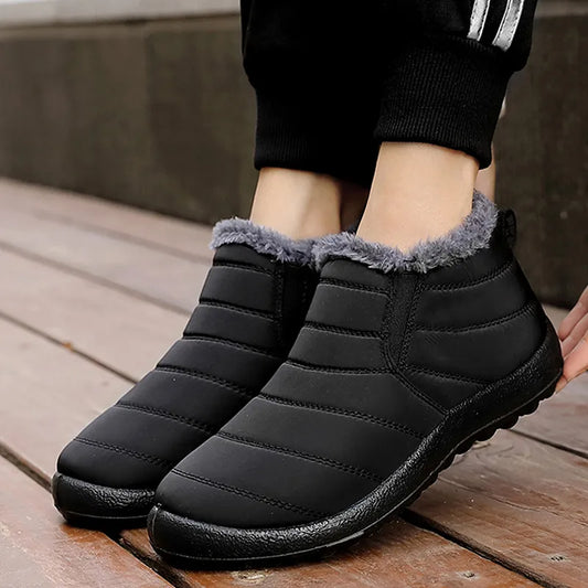 Winter Boots Women Snow Fur Women Shoes Slip On Platform Casual Shoes For Women Waterproof Ankle Boots Fashion Botas Mujer Winter Boots ShopOnlyDeal