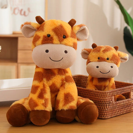 Giraffe Toy Stuffed Animals Cartoon Plush Toy Cute Small Soft Deer Plushies Pillow Doll Gift for Baby Girls Home Bed Office Car Seat ShopOnlyDeal