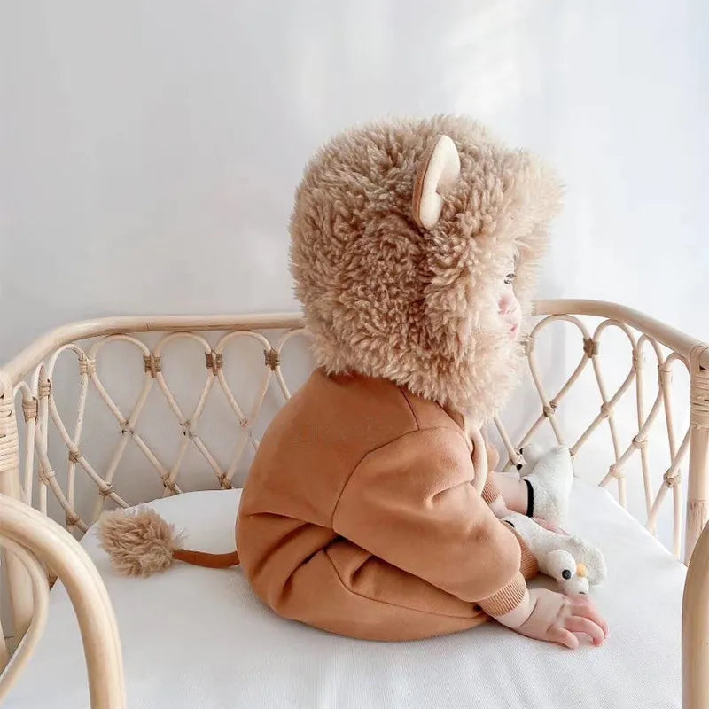 Cartoon Lion Baby Rompers Spring Baby Girl Clothes One Piece Jumpsuit Toddler Girl Fall Clothes Animals Baby Boy Romper Shop