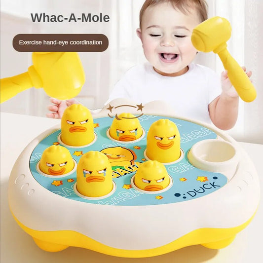 Whac-A-Mole Montessori Cartoon Baby Toys Toddler Educational  Birthday Gift Animal Theme Knocking Game Parent Child Board Game ShopOnlyDeal