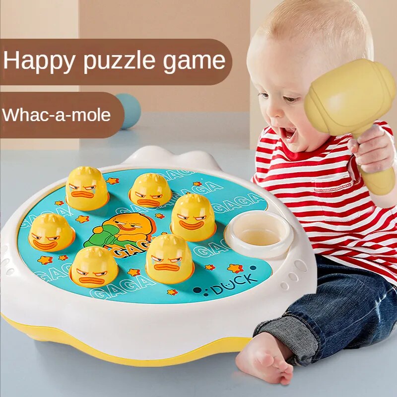 Whac-A-Mole Montessori Cartoon Baby Toys Toddler Educational  Birthday Gift Animal Theme Knocking Game Parent Child Board Game ShopOnlyDeal