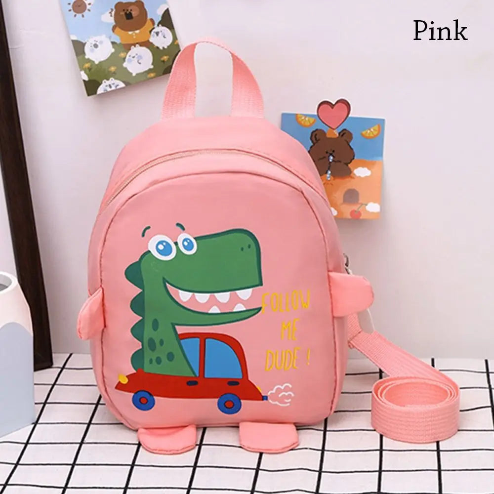 Children Cute Cartoon Dinosaur School Bags Anti-lost Backpacks Toddler Rucksack Kindergarten Schoolbag ShopOnlyDeal