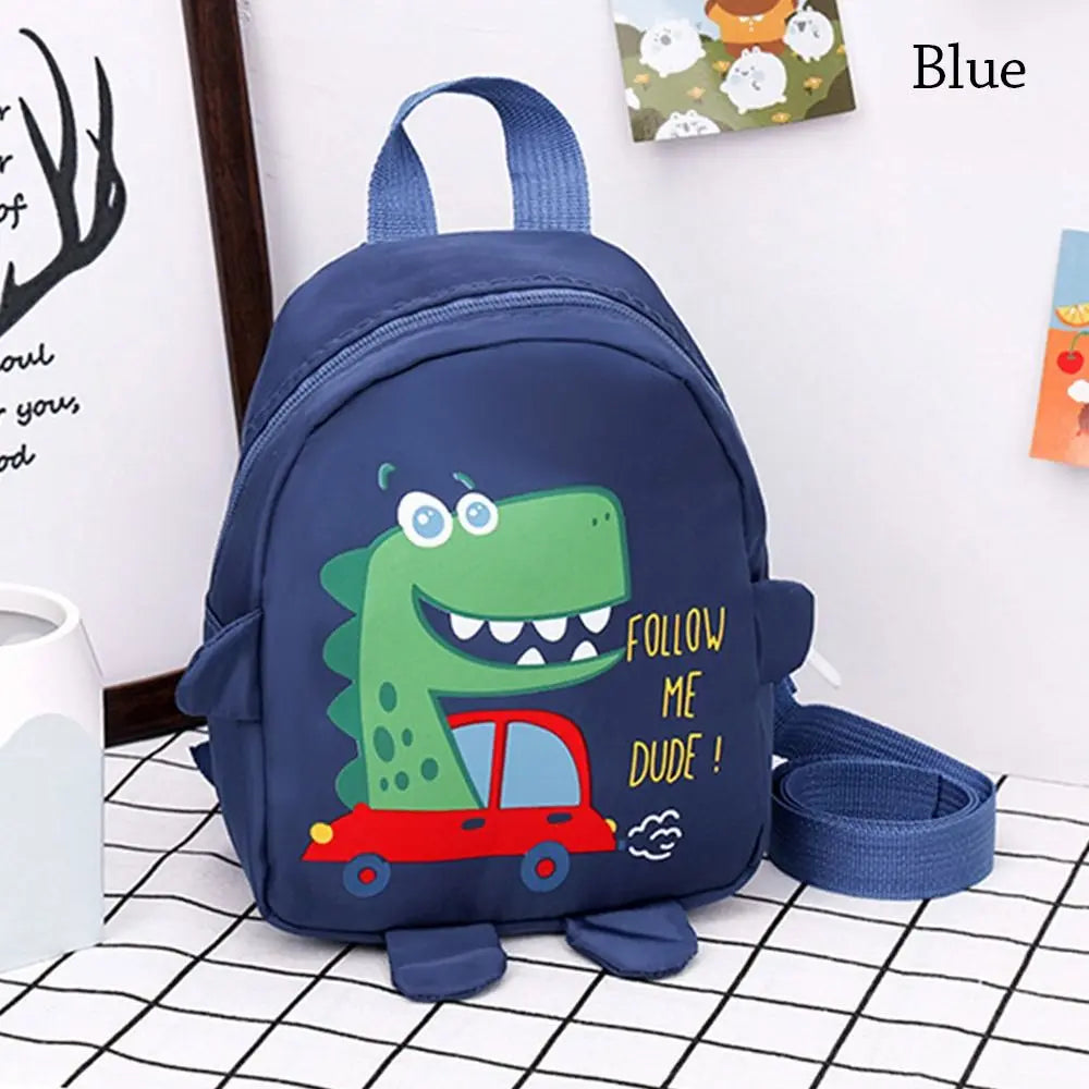 Children Cute Cartoon Dinosaur School Bags Anti-lost Backpacks Toddler Rucksack Kindergarten Schoolbag ShopOnlyDeal