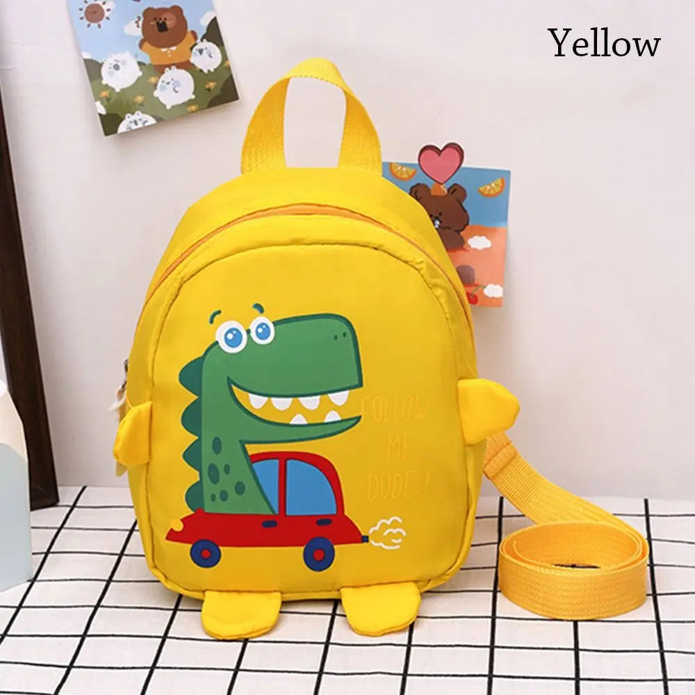 Children Cute Cartoon Dinosaur School Bags Anti-lost Backpacks Toddler Rucksack Kindergarten Schoolbag ShopOnlyDeal