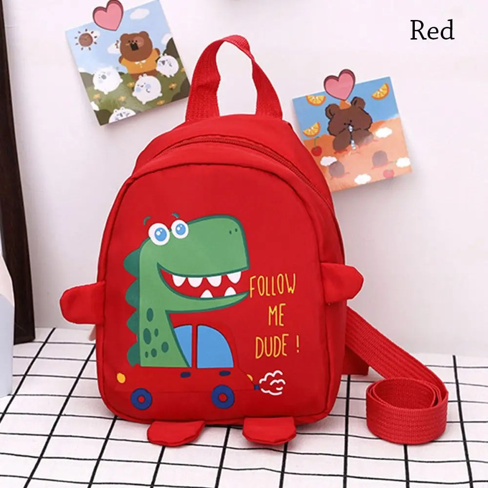 Children Cute Cartoon Dinosaur School Bags Anti-lost Backpacks Toddler Rucksack Kindergarten Schoolbag ShopOnlyDeal