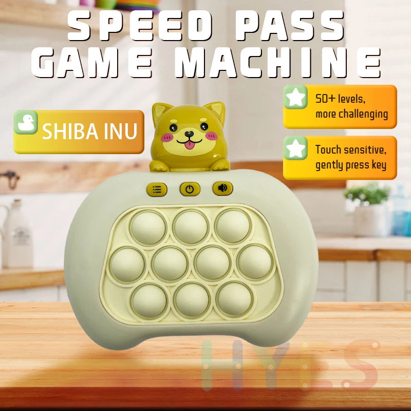 Children Speed Push Game Machine Press to Press Music Puzzle Level Breaking Decompression Tool Concentration Toys For Boys Girls ShopOnlyDeal