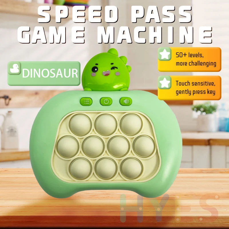 Children Speed Push Game Machine Press to Press Music Puzzle Level Breaking Decompression Tool Concentration Toys For Boys Girls ShopOnlyDeal