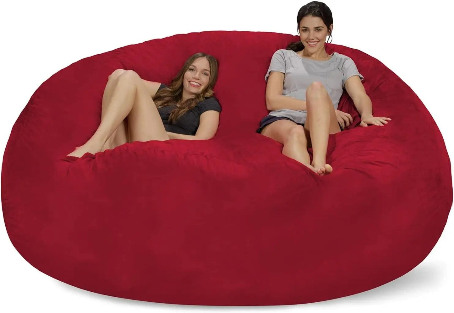 Giant Bean Bag Chill Sack Bean Bag Chair: MICRO SUEDE Giant 8' Memory Foam Furniture Bean Bag - Big Sofa with Soft Micro Fiber  bean bag ShopOnlyDeal