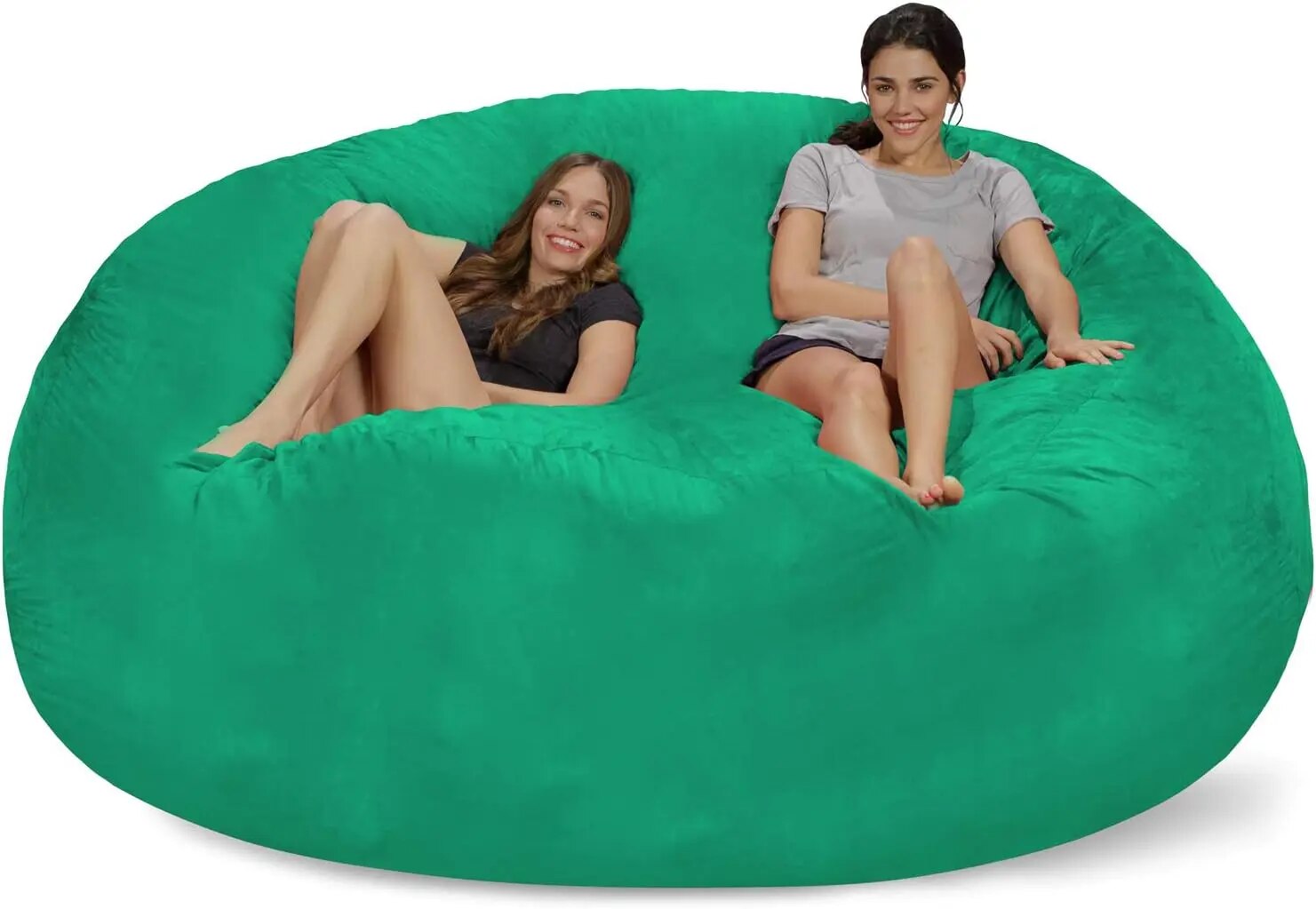 Giant Bean Bag Chill Sack Bean Bag Chair: MICRO SUEDE Giant 8' Memory Foam Furniture Bean Bag - Big Sofa with Soft Micro Fiber  bean bag ShopOnlyDeal