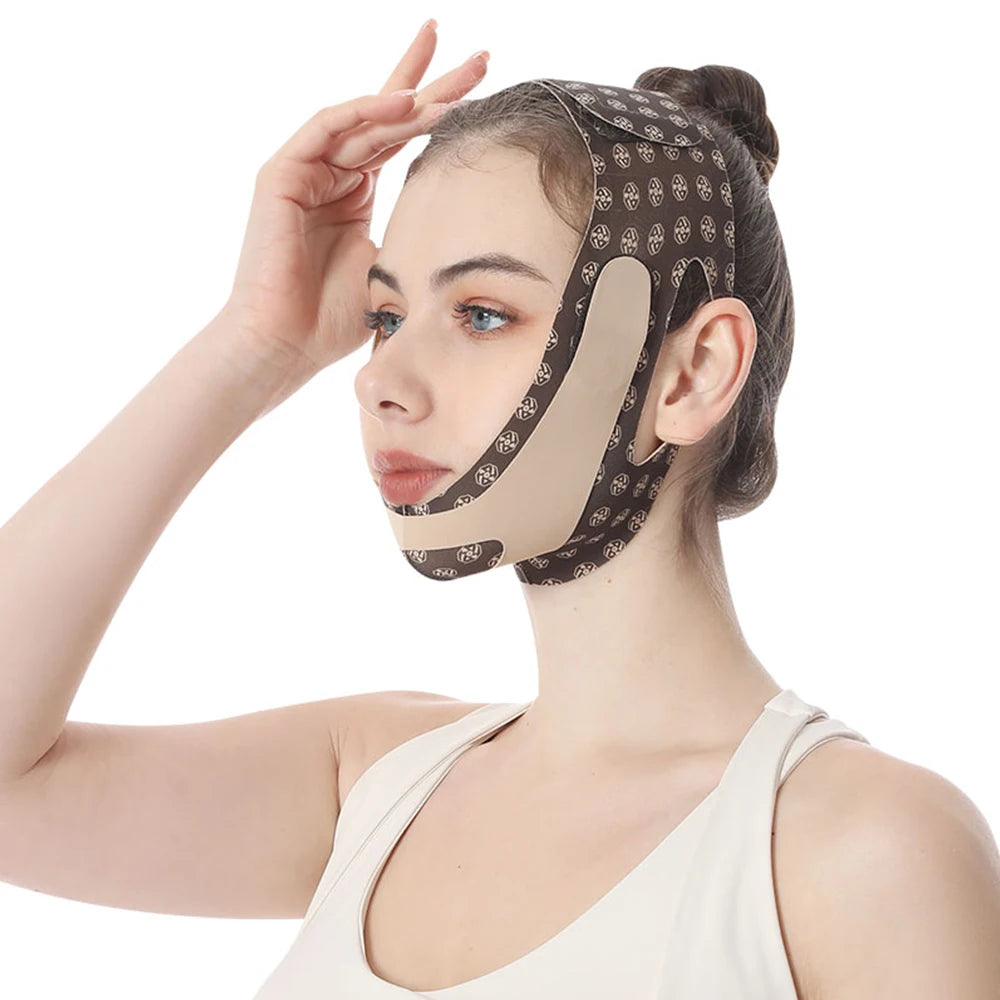 Chin Up Mask V Line Shaping Face Masks Face Sculpting Sleep Mask Facial Slimming Strap Face Lifting Belt Anti Wrinkle Face ShopOnlyDeal