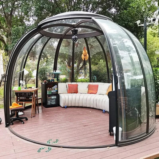 China factory customized  outdoor   double glazed aluminium  Garden   sun room ShopOnlyDeal