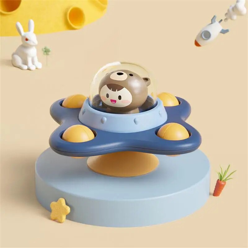 Coax Baby Artifact Gyroscope Kids Gifts Rocket Suction Cup Toys Finger Spinner Toys Waterproof Suction Cup Toy Dustproof ShopOnlyDeal