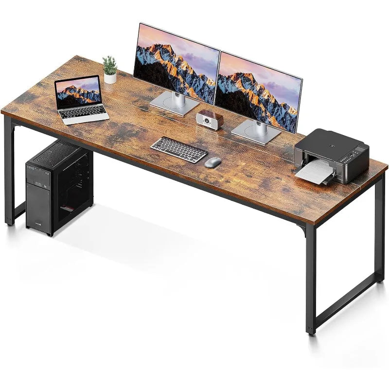 COMPUTER DESK 71 Inch, Modern Simple Style Desk for Home Office, Study Student Writing Desk, Vintag ShopOnlyDeal