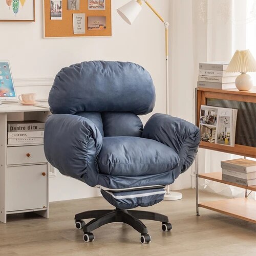 Comfortable Ergonomic Office Chair Pillow Luxury High Back Lift Swivel Office Chair Cushion Wheels Sillas Office Furniture ShopOnlyDeal