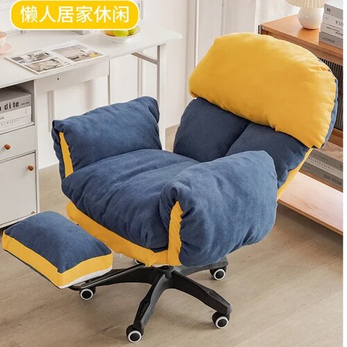 Comfortable Ergonomic Office Chair Pillow Luxury High Back Lift Swivel Office Chair Cushion Wheels Sillas Office Furniture ShopOnlyDeal