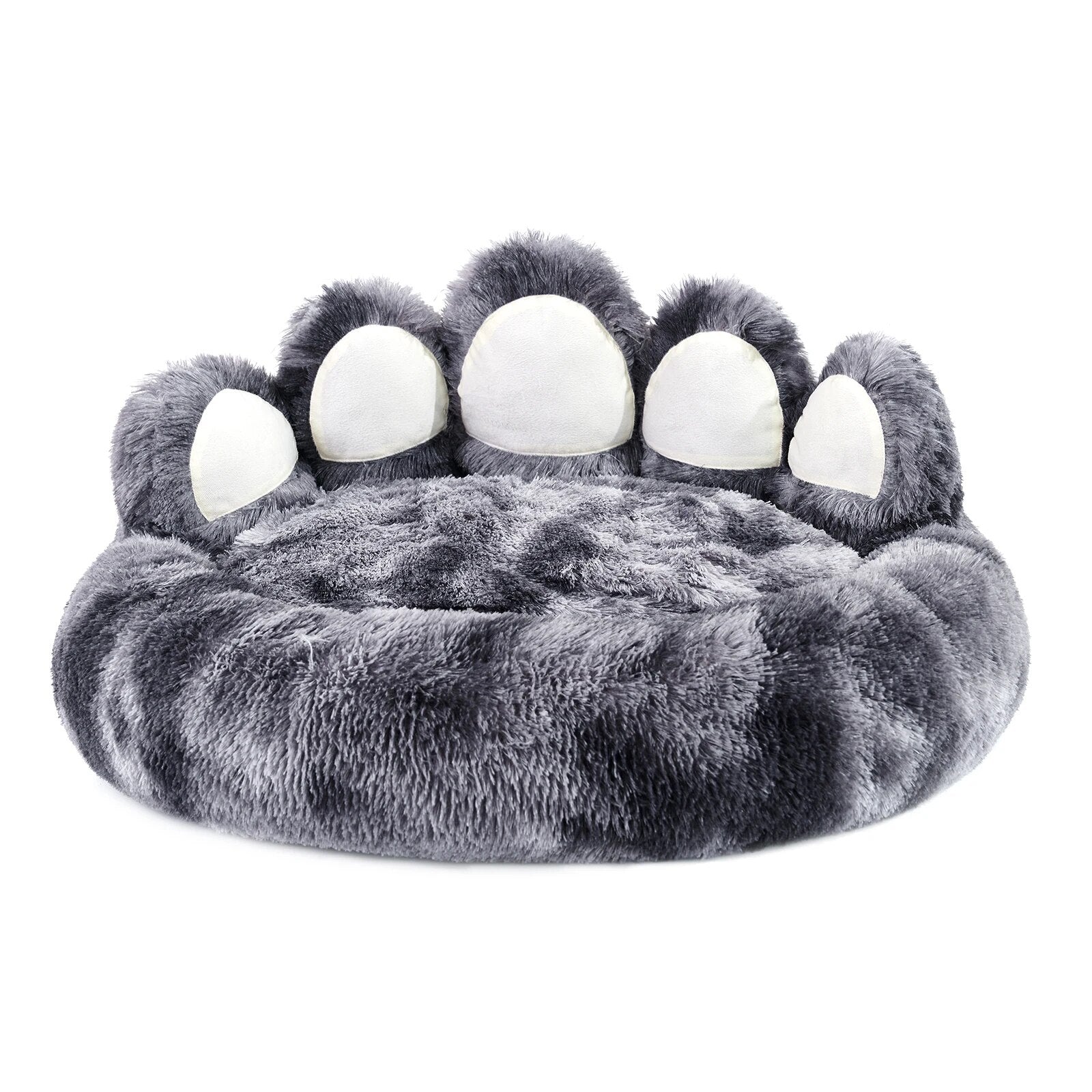 Paw Dog Bed Cozy Comfy Paw Shape Warm Dog Bed Cushion for Your Furry Friend Fluffy Dog Bed Cat Mat Deep Sleeping Warm Thickened ShopOnlyDeal