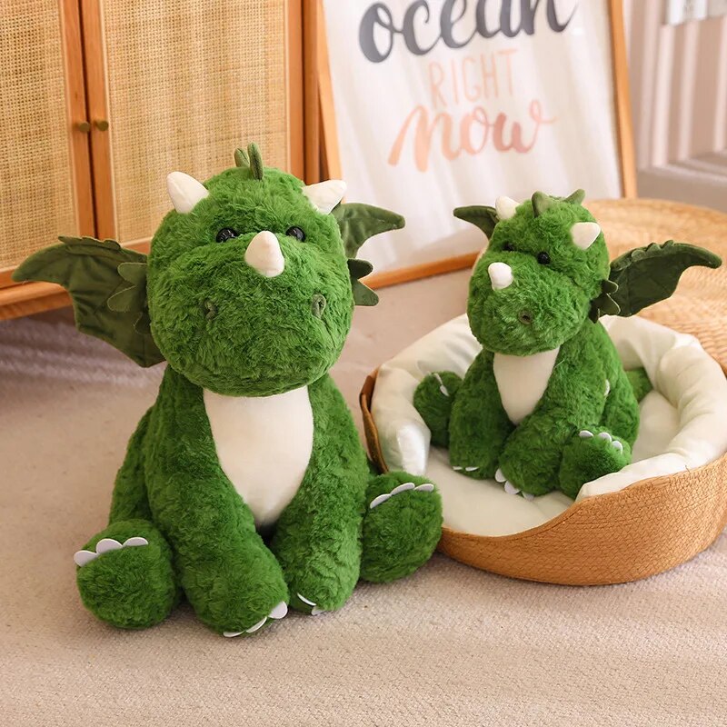 Dinosaur Egg Turn Into Dino Plush Toys Creative Stuffed Cartoon Dragon Doll Pillow Baby Sleeping Cushion for Kids Gifts ShopOnlyDeal