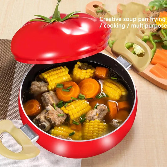 Fruit Shape Cooking Pot Aluminum Non-Stick Soup Pot Frying Pan Kitchen Cookware Set Kitchenware Saucepan ShopOnlyDeal