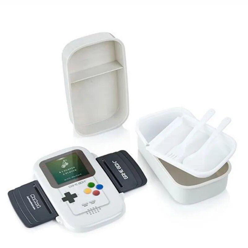 Unique Creative Game Console Japanese Bento Box Funny Lunch Box For Kids To School Plastic Food Storage Container With Compartments ShopOnlyDeal