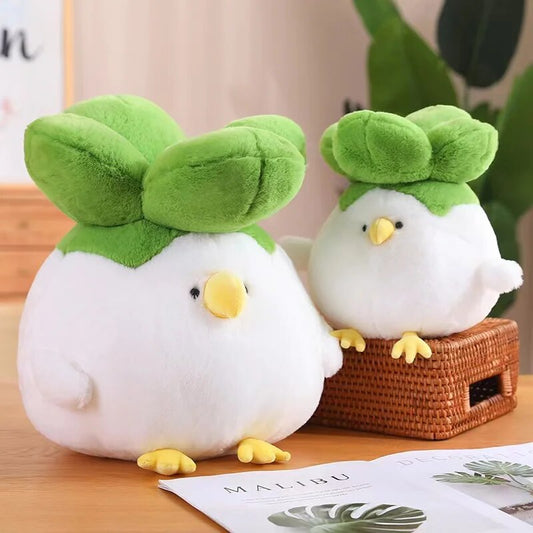 Creative Kawaii Vegetable Bird Plush Toy Funny Stuffed Animals Birds Plusheis Doll Cartoon Anime Chick Soft Kids Toys for Girls ShopOnlyDeal