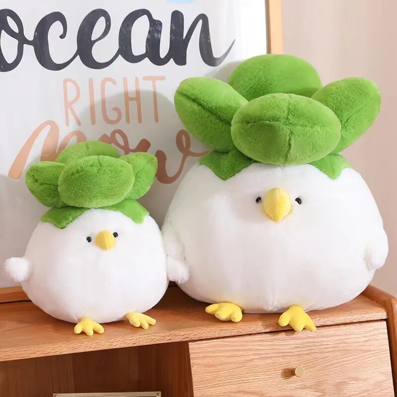 Creative Kawaii Vegetable Bird Plush Toy Funny Stuffed Animals Birds Plusheis Doll Cartoon Anime Chick Soft Kids Toys for Girls ShopOnlyDeal