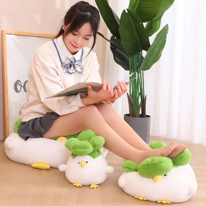 Creative Kawaii Vegetable Bird Plush Toy Funny Stuffed Animals Birds Plusheis Doll Cartoon Anime Chick Soft Kids Toys for Girls ShopOnlyDeal