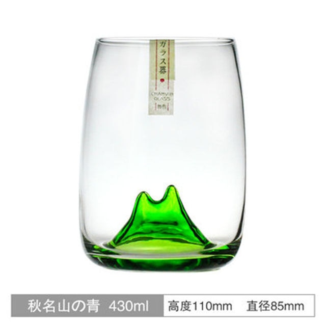 Creative water cup female new product autumn famous cherry blossom cup Japanese wine glass glass small fresh ins style ShopOnlyDeal