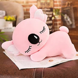 Cuddly Koala Doll Plush Toy Sleeping Kawaii Animal Lying Plushie Stuffed Peluche Grey Pink Squishy Kids Companion Gift ShopOnlyDeal