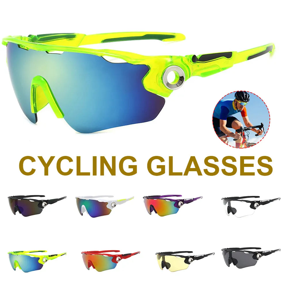 Outdoor Cycling Eyewear 8 Colors Sports Sunglasses Men Women Cycling Glasses MTB Glasses Road Riding Bike Sunglasses Goggles ShopOnlyDeal