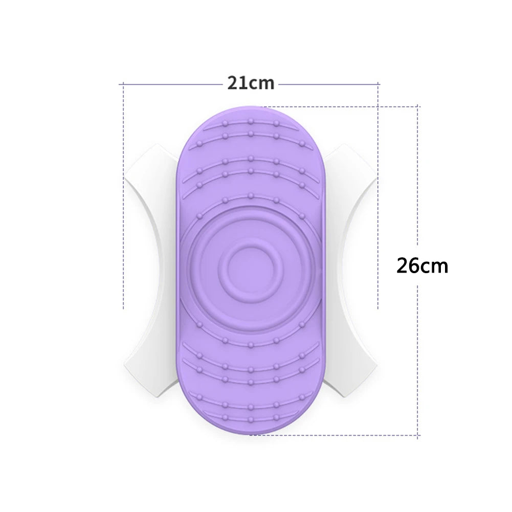 Revolutionize Your Fitness Routine with the Detached Waist Trainer Disc - Silicone Anti-Slip Pad for Safe Waist Exercises, Twisting Boards for Effective Foot Massage & Weight Loss, Ideal for Muscle Relaxation ShopOnlyDeal