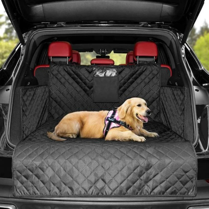 Dog Car Seat Cover Trunk Case Dog Car Dog Transporter Mat Pad Dog Car Seat Cover Hammock Dog Car Trunk Protection ShopOnlyDeal