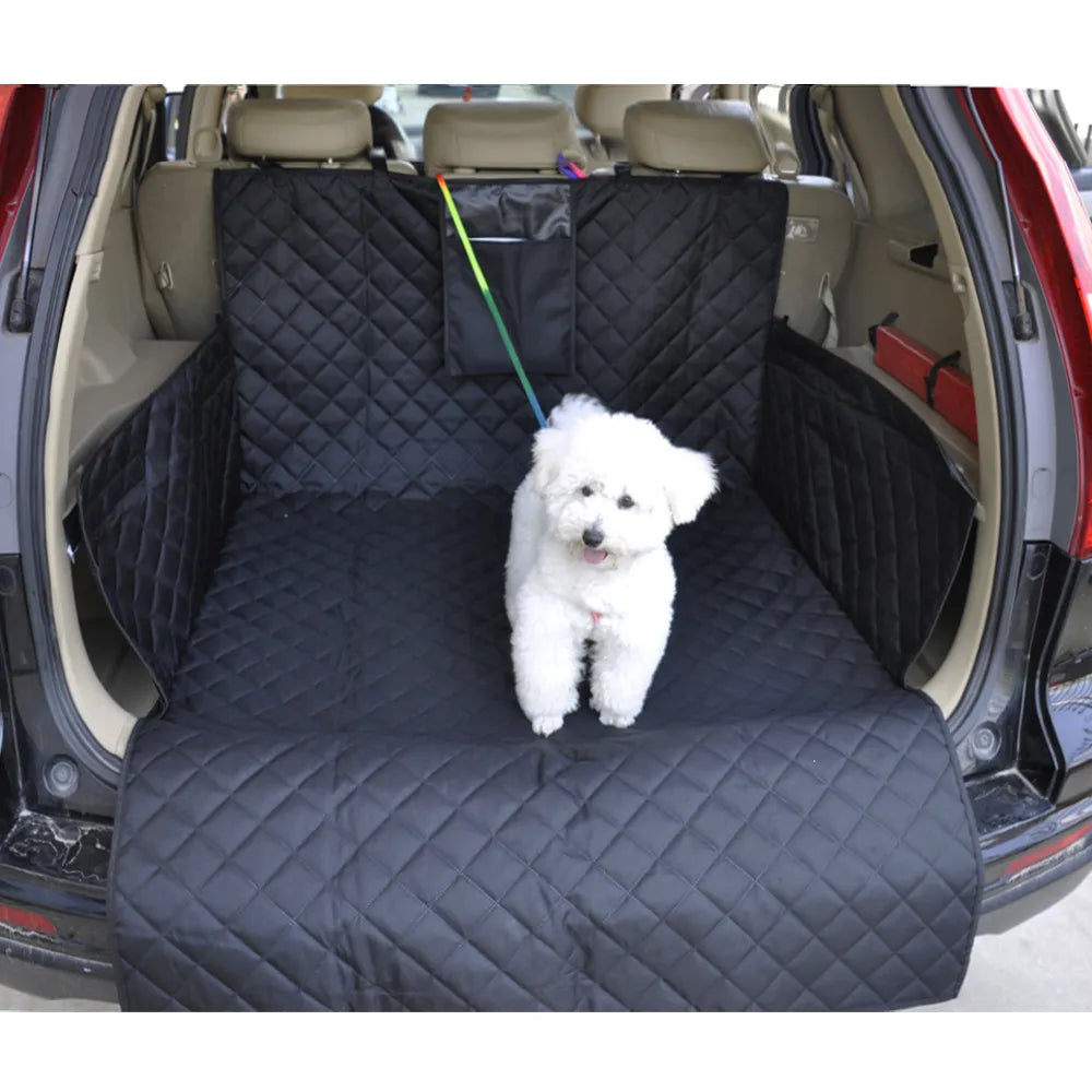 Dog Car Seat Cover Trunk Case Dog Car Dog Transporter Mat Pad Dog Car Seat Cover Hammock Dog Car Trunk Protection ShopOnlyDeal