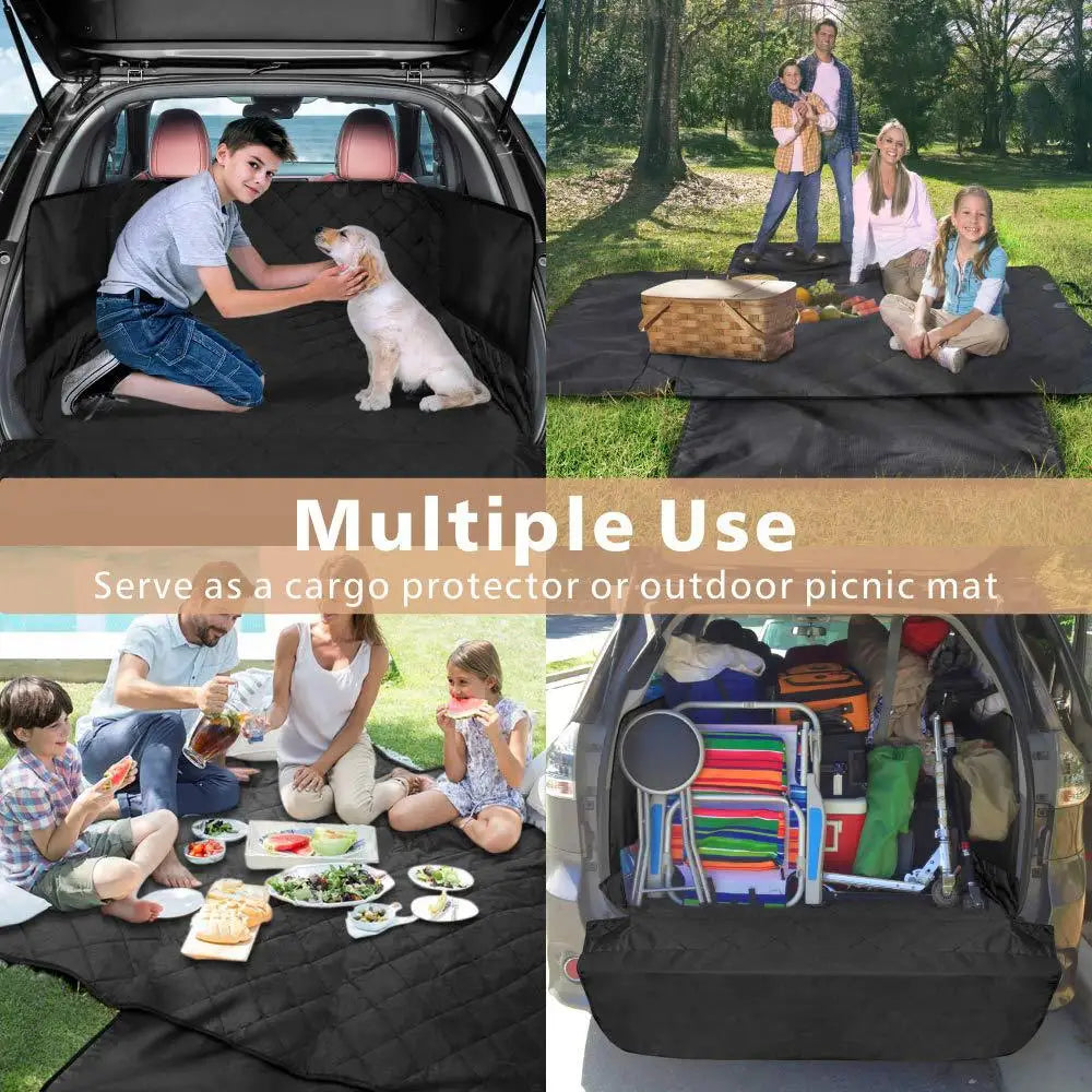 Dog Car Seat Cover Trunk Case Dog Car Dog Transporter Mat Pad Dog Car Seat Cover Hammock Dog Car Trunk Protection ShopOnlyDeal