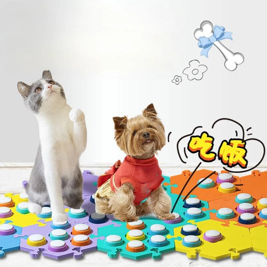 Dog Talk Button Pet Communication Buttons Cat Voice Recorder Training Ringing Voices Clickers ShopOnlyDeal