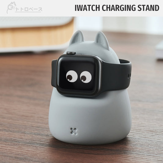 Silicone Charge Stand Station Dock For Apple Watch  7 6 5 4 3 se 44/40/45/41/42/38mm iWatch Charging Accessories ShopOnlyDeal