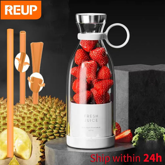 Electric Juicer Mini Portable Blender Fruit Mixers Fruit Extractors Multifunction Juice Maker Machine Blender Smoothies Mixer ShopOnlyDeal