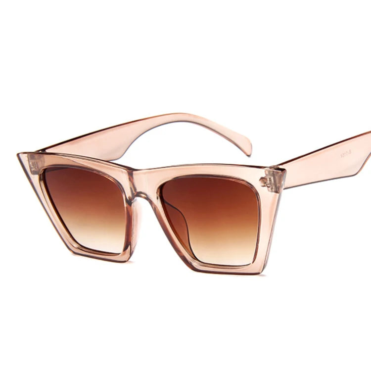 Luxury Brand Fashion Square Style Sunglasses Woman Sun Glasses Female Big Frame Classic Retro Outdoor Travel Lentes De Sol Mujer ShopOnlyDeal
