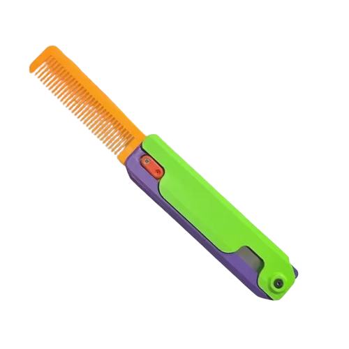 Fidget Toys For Children Aldult 3D Carrot Gravity Knife Decompression Push Card Small Toy 3D Printing Plastic Carrot Knife Gift Kids Toy House Store