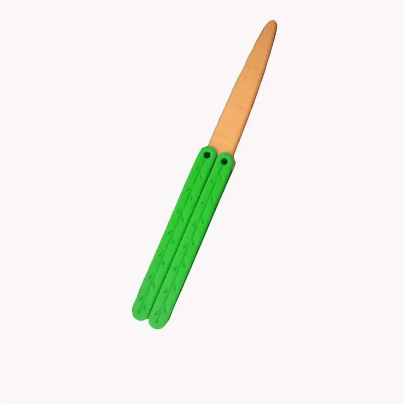 Fidget Toys For Children Aldult 3D Carrot Gravity Knife Decompression Push Card Small Toy 3D Printing Plastic Carrot Knife Gift Kids Toy House Store