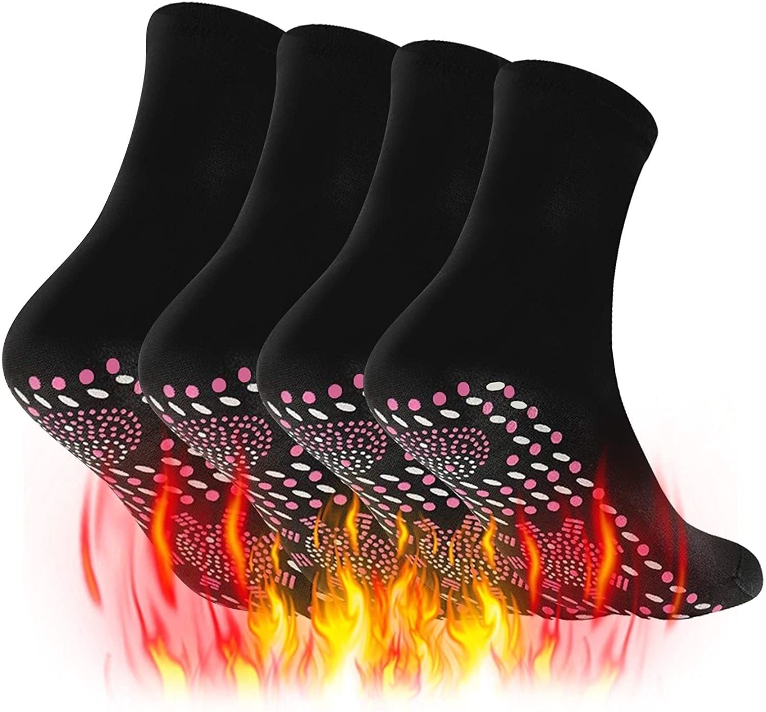 Magnetic Sock Self Heating Therapy Magnetic Therapy Pain Relief Socks Self-Heating New Fir Tourmaline ShopOnlyDeal