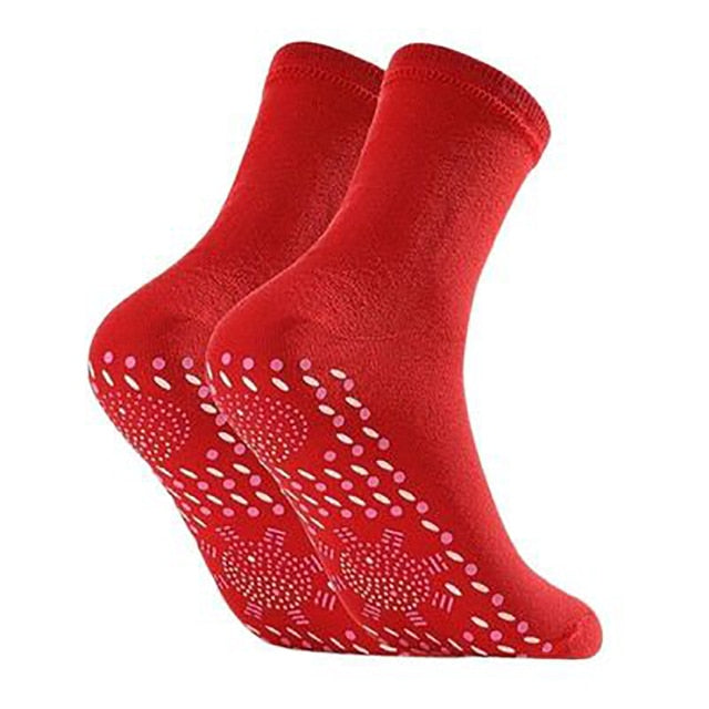 Magnetic Sock Self Heating Therapy Magnetic Therapy Pain Relief Socks Self-Heating New Fir Tourmaline ShopOnlyDeal