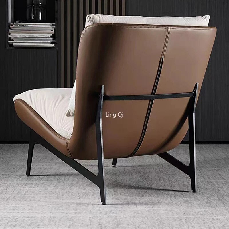 Comfy Luxury Footrest Modern Living Room Chair Waiting Single Lazy Protection Designer Chairs Unique Free Shipping Para Sala Home Furniture ShopOnlyDeal