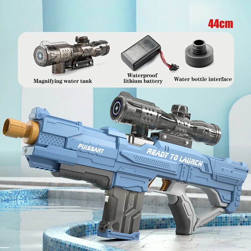 Full Automatic Electric Water Gun High Tech Water Soaker Guns Large Capacity Summer Pool Party Beach Outdoor Toy for Kid ShopOnlyDeal