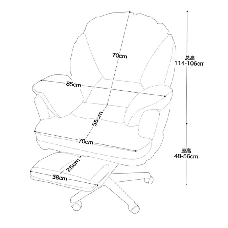 Furniture Room Office Chair Home Office Chairs Sofas Playseat Computer Gaming Chair Desk Armchair Mobile Executive Lazy Dining ShopOnlyDeal