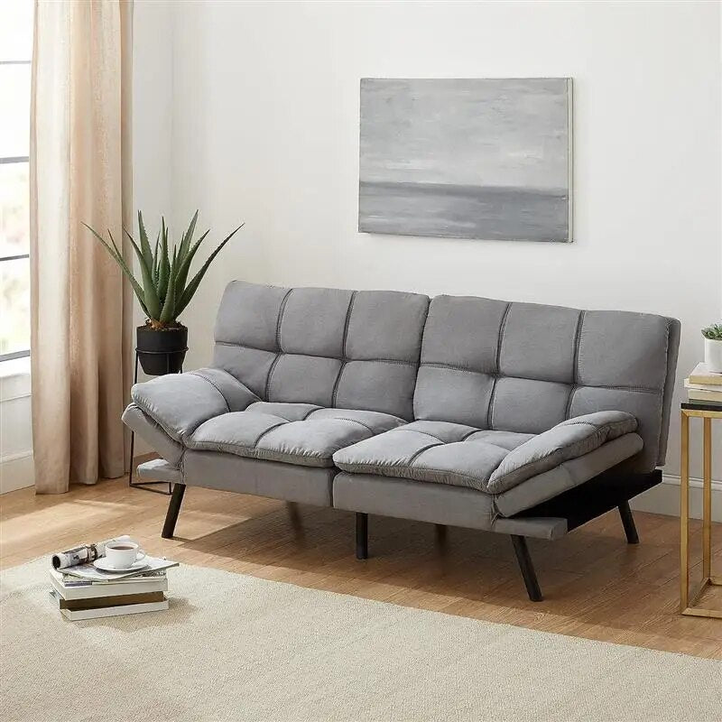 Futons Sofa Foam Futon,Living Room Furniture,Sofa,Bed,Sleeper Sofa,Loveseat, Couches,Leather,Compact,Apartment, Dorm,Living ShopOnlyDeal