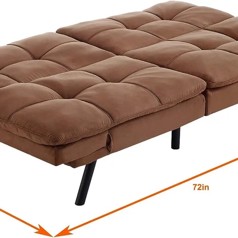 Futons Sofa Foam Futon,Living Room Furniture,Sofa,Bed,Sleeper Sofa,Loveseat, Couches,Leather,Compact,Apartment, Dorm,Living ShopOnlyDeal